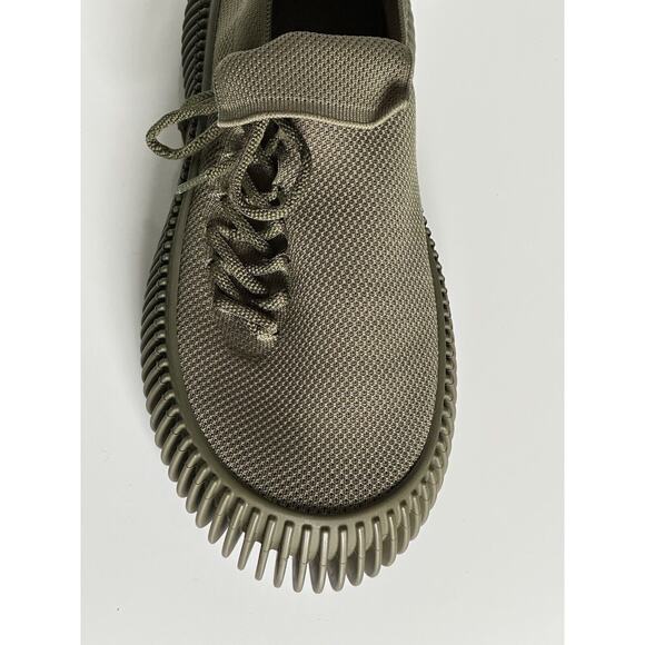 NIB $920 Bottega Veneta Men\'s Tech Knit Stretch Khaki Sneakers 9 US (42) 690112 main image 5